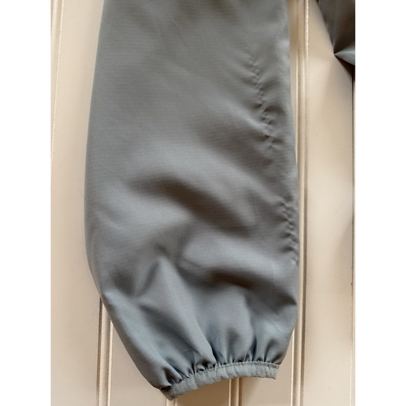 NFL Detroit Lions Windbreaker Pullover Mens L Gray Blue Logo Jacket - Picture 9 of 11